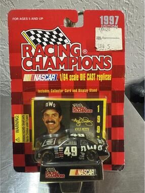 1997 Edition Kyle Petty #49 NASCAR 1/64 Scale Die Cast Car with Collector Card